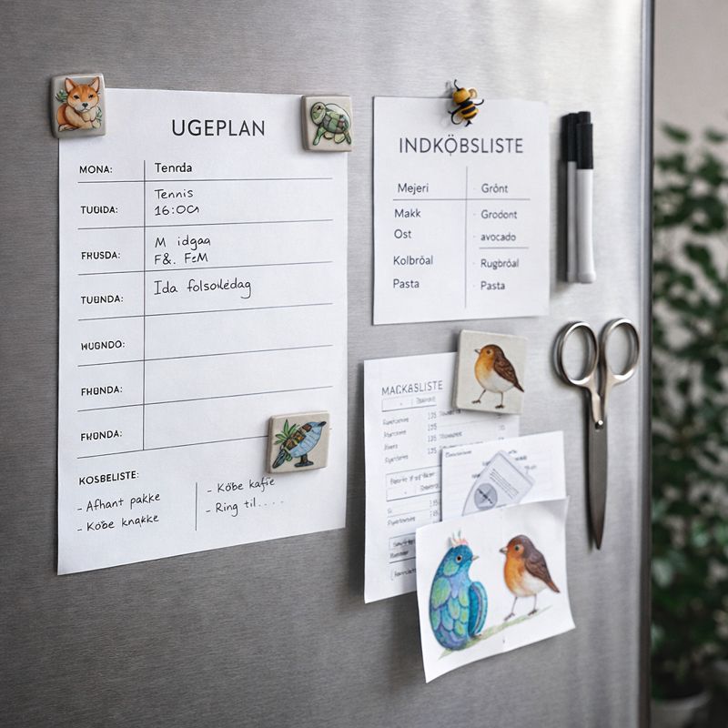 Sådan bruger du magneter til at skabe orden i køkkenet (uden at det bliver grimt)