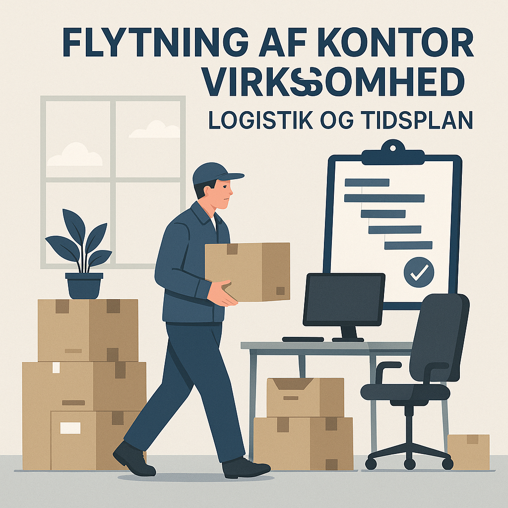 Erhvervsflytning uden nedetid: sådan planlægger du en flytning for virksomheden