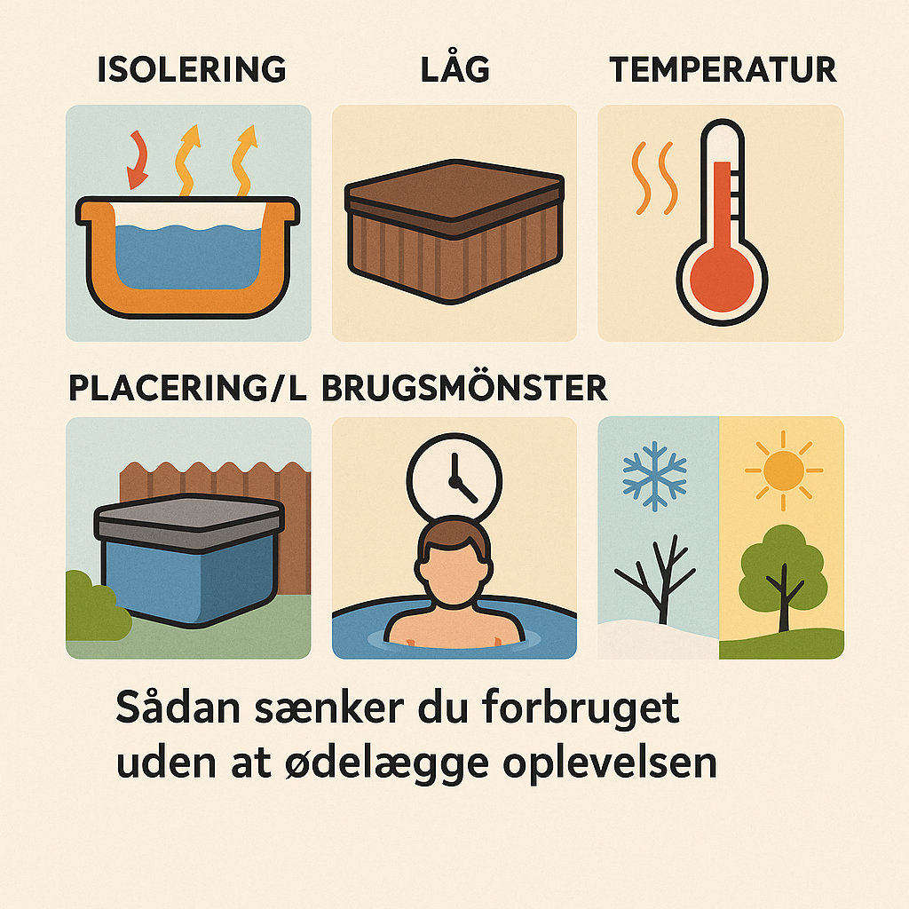 Strømforbrug i udendørs spa: Hvad bestemmer prisen pr. måned?
