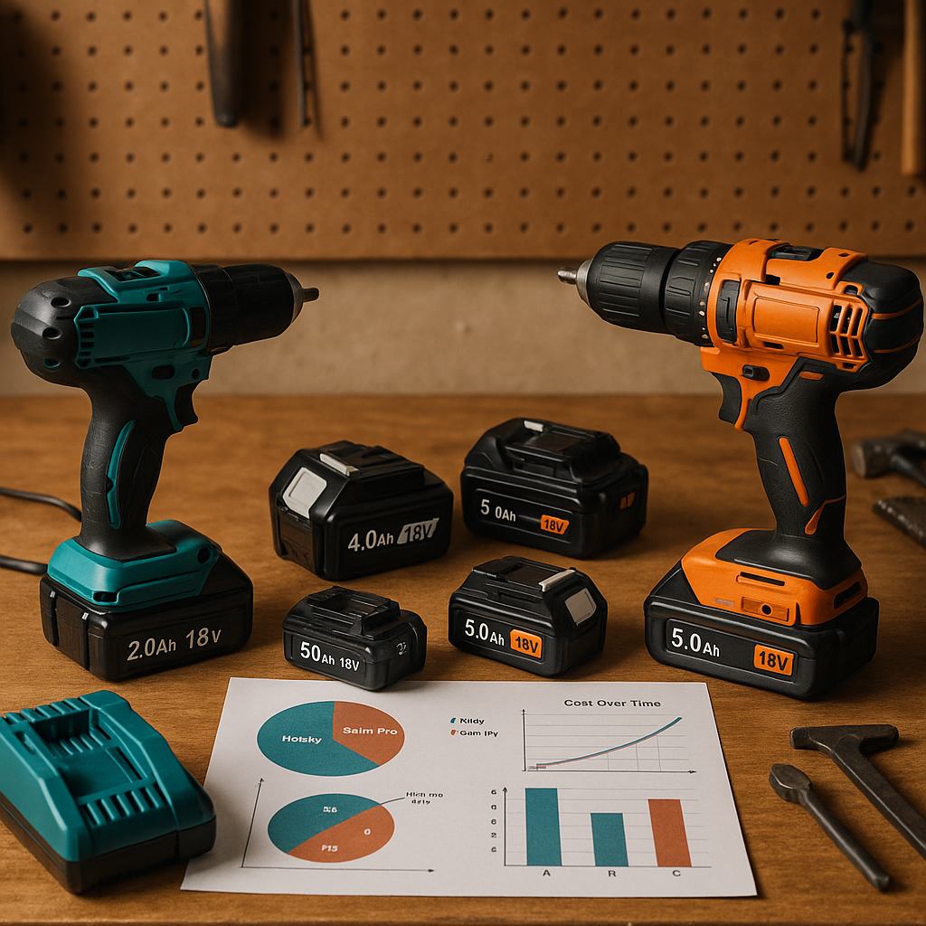 Batterisystemer i elværktøj: derfor bliver det dyrt hvis du vælger forkert